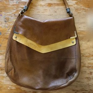 Revel NY "Amsterdam" Leather hobo